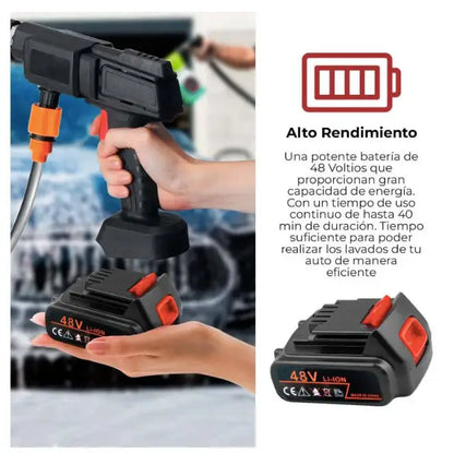 Hidrolavadora Portatil | Recargable UltraJet™ + Batería Extra